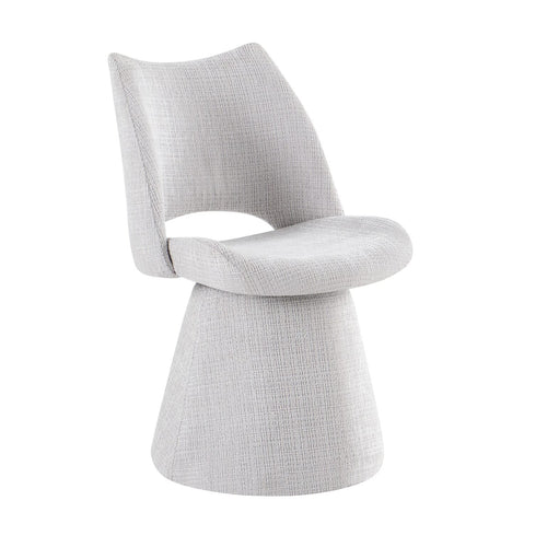 Maryland Grey 360° Swivel Dining Chair – Modern Comfortable Seating