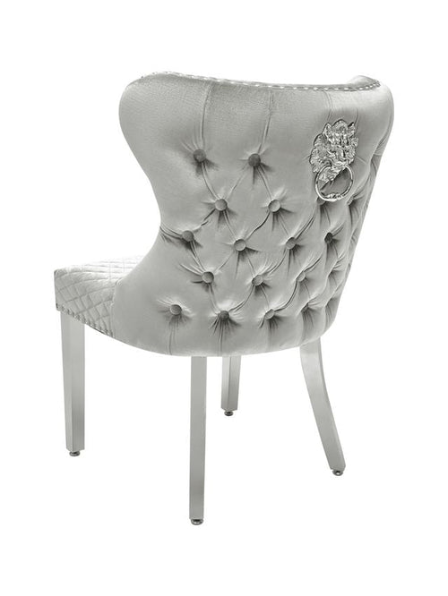 Set of 2 Valentino Velvet Dining Chairs - Available In 5 Colours