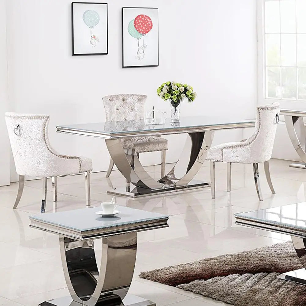 Arial Marble Console Table