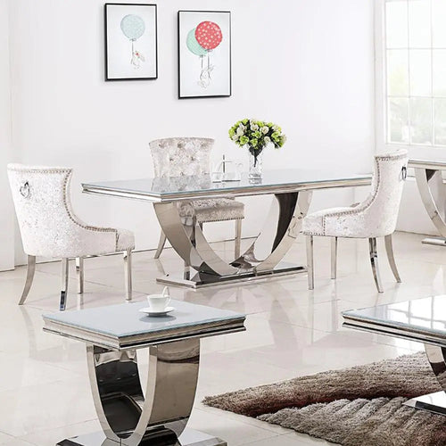 Arial Marble Console Table