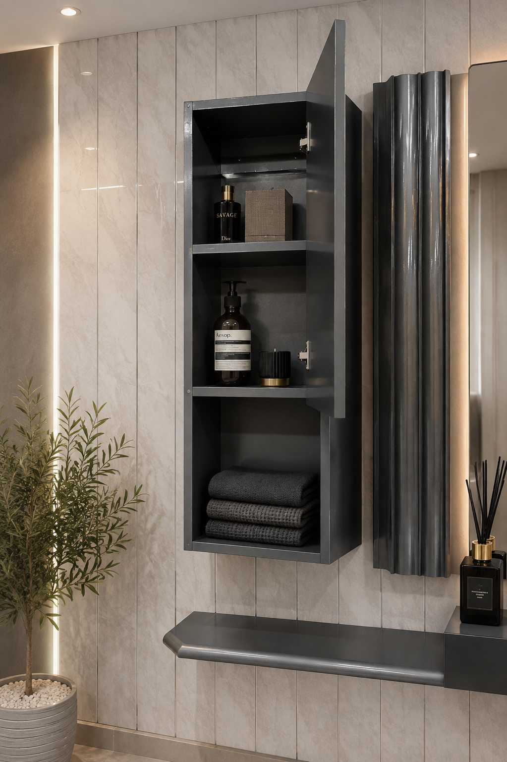 Cenova Wall mounted cabinet Livara Interiors
