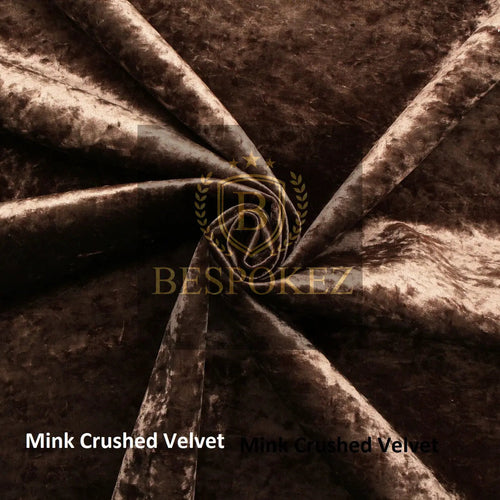 CRUSHED VELVET UPHOLSTERY FABRIC