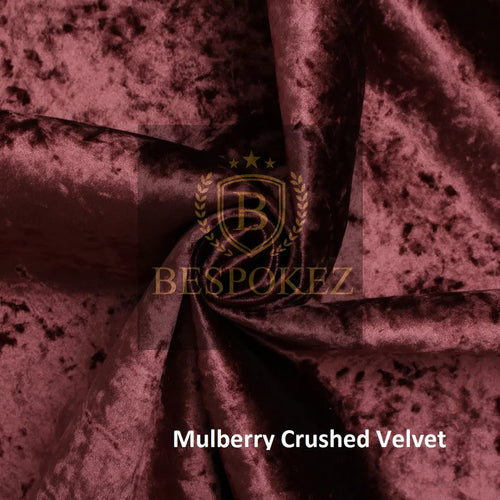 CRUSHED VELVET UPHOLSTERY FABRIC