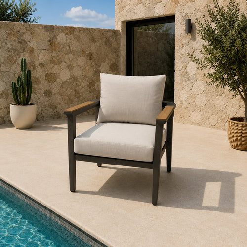 ALUXO® Hemera Outdoor Range - 6 Seater Dining Set Livara Interiors