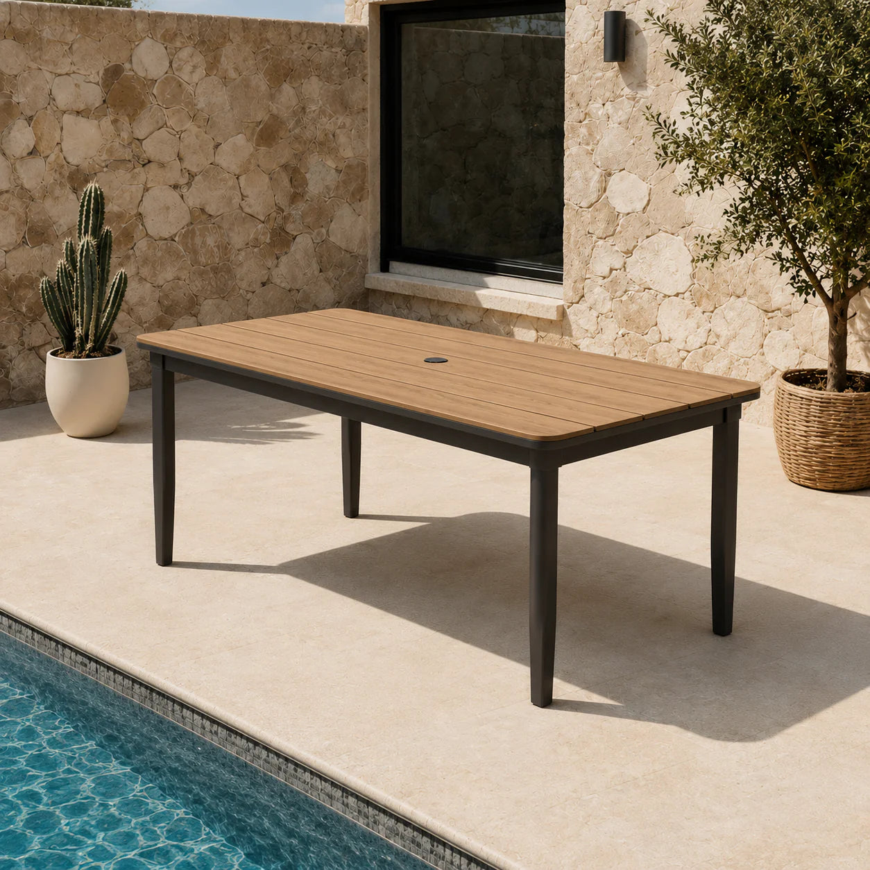 ALUXO® Hemera Outdoor Range - 6 Seater Dining Set Livara Interiors