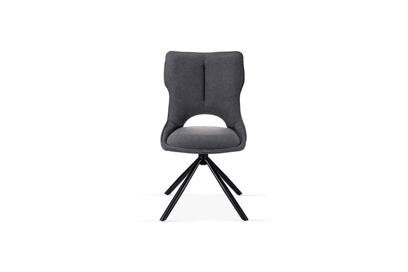 Roseland 360 Swivel Grey Dining Chair – Modern Comfortable Dining Seating