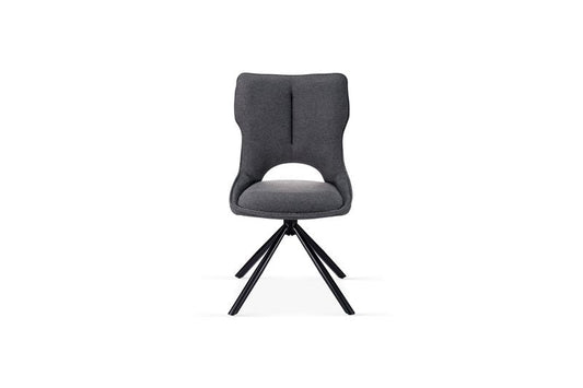 Roseland 360 Swivel Grey Dining Chair – Modern Comfortable Dining Seating