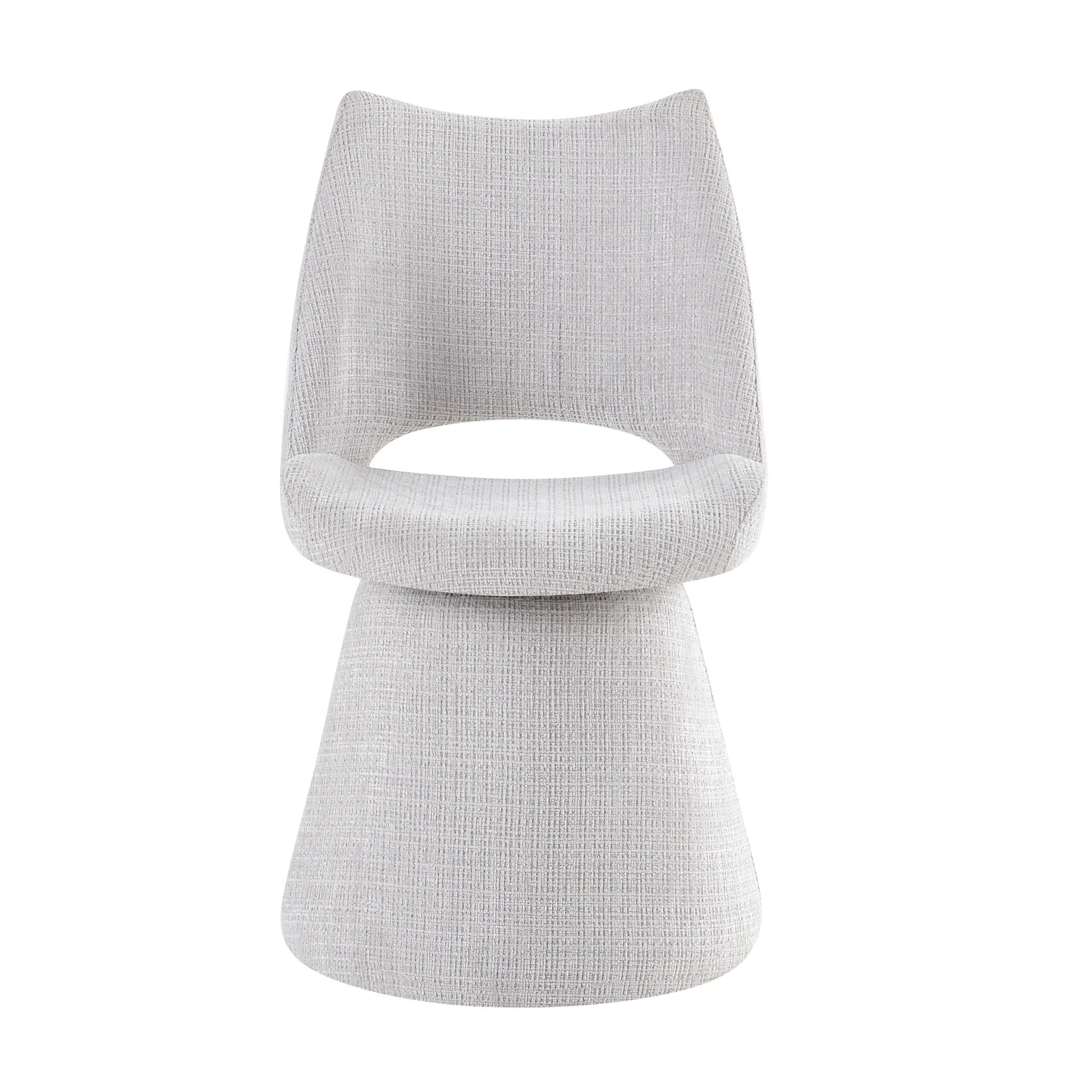 Maryland Grey 360° Swivel Dining Chair – Modern Comfortable Seating