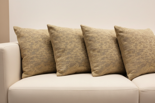 Petra Gold Cushion Livara Interiors