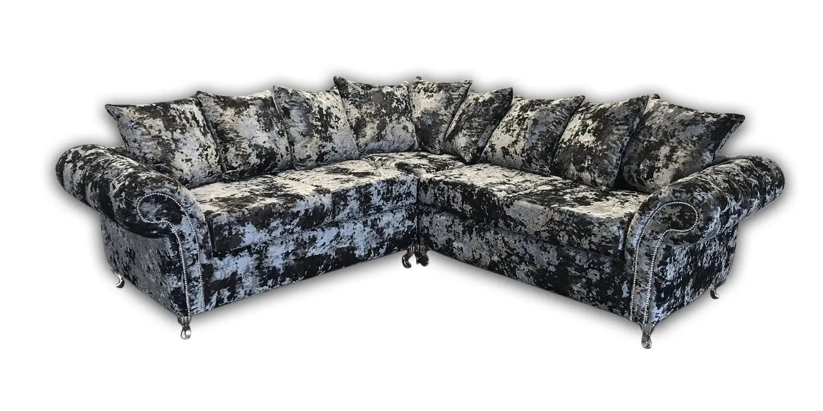 Balmein Exclusive Crushed Velvet Sofa Range