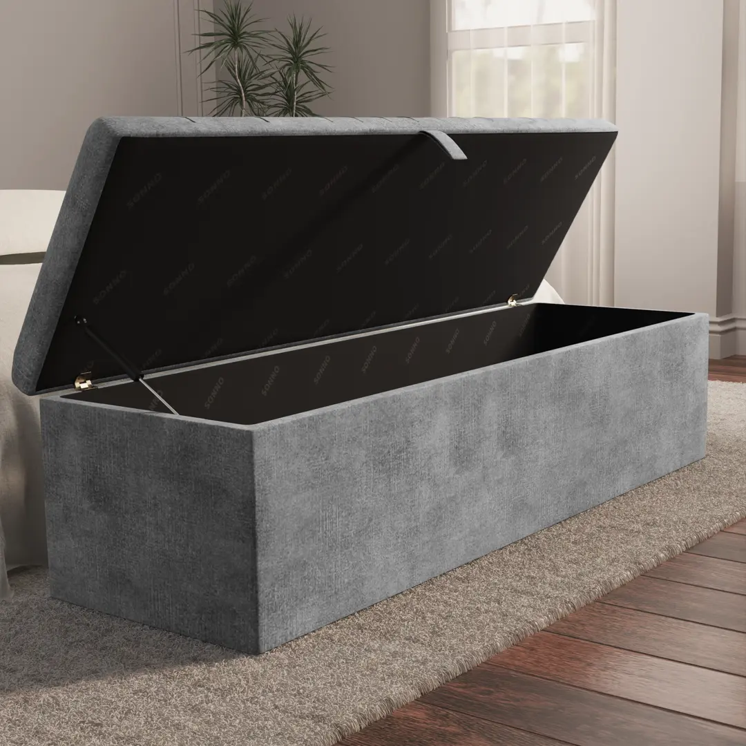 Ottoman Storage Blanket Box