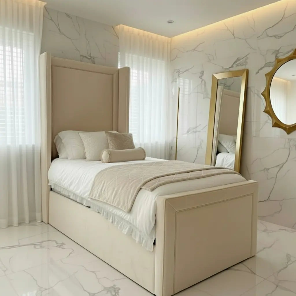 Princess Wingback Bedframe