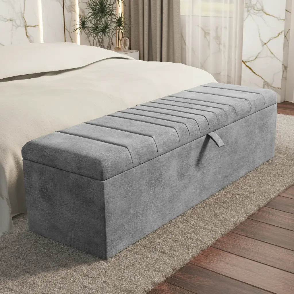 Ottoman Storage Blanket Box