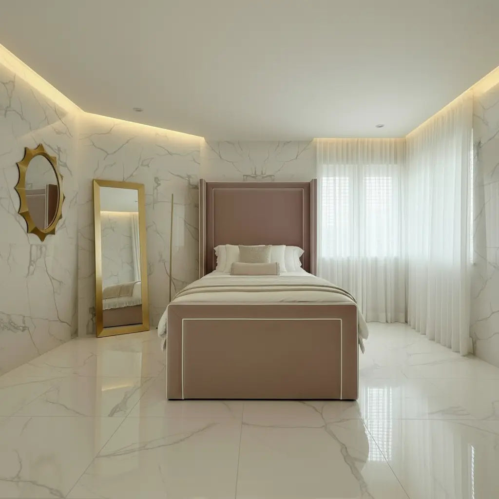 Princess Wingback Bedframe