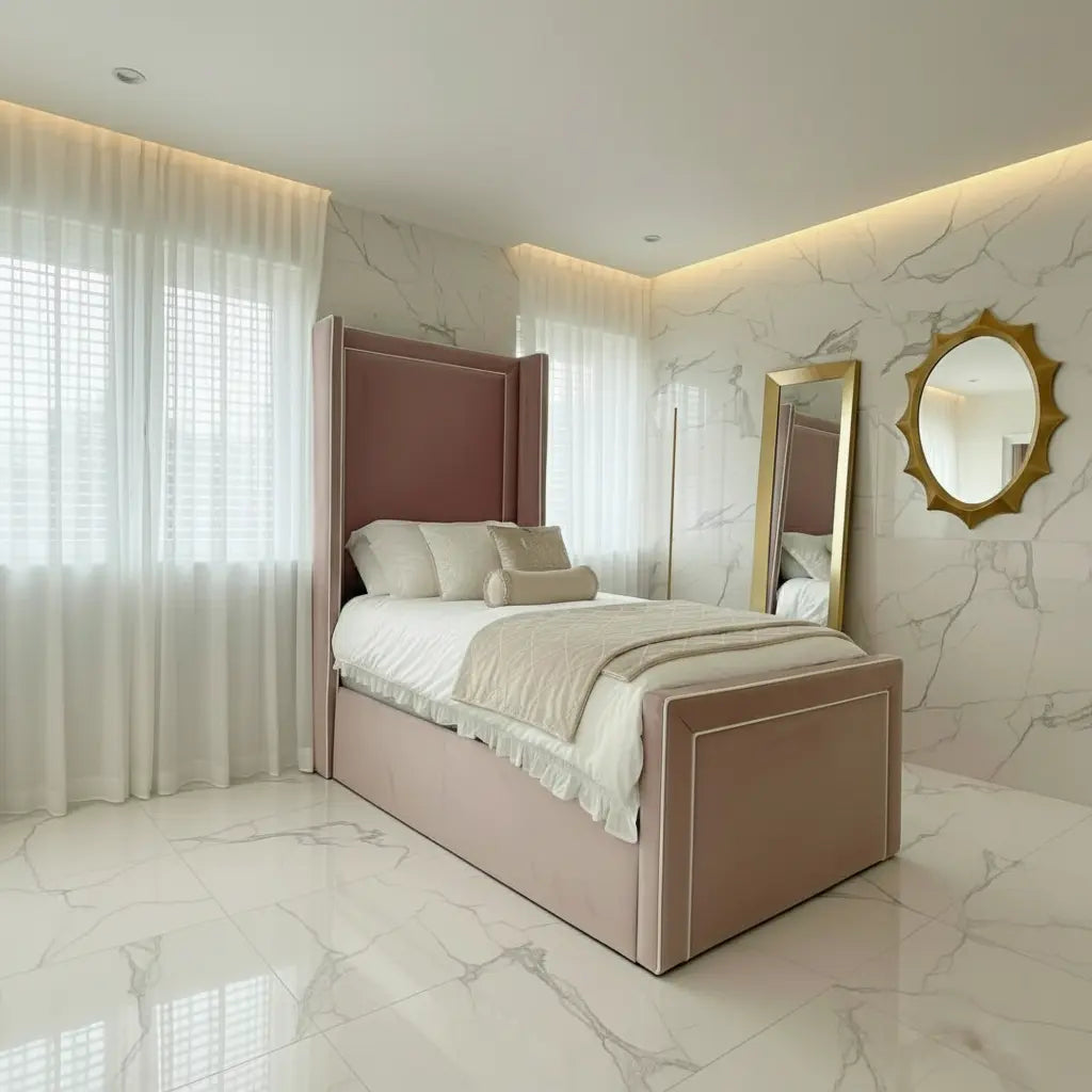 Princess Wingback Bedframe