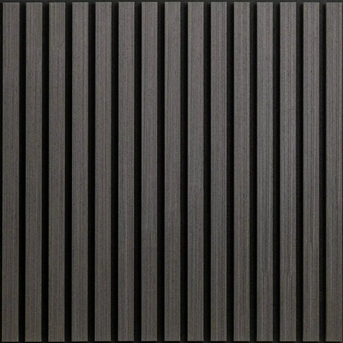 Acoustic Pattern Wall Panels - Square - 60 x 60cm (4 pack) Black Oak